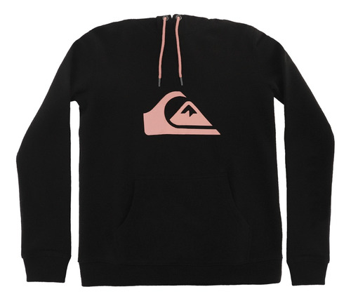 Polerón Quiksilver Big Logo Niño Black