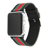 Pulseira Couro Nylon Para Apple Watch Ultra 49mm Preto