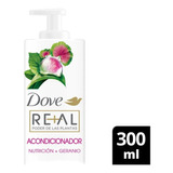 Acondicionador Dove Real Poder Plantas Nutricion X 300ml