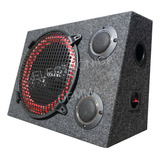 Woofer 10´´ + 2tweeter + Cajon Alfombrado Con Bornera 120rms