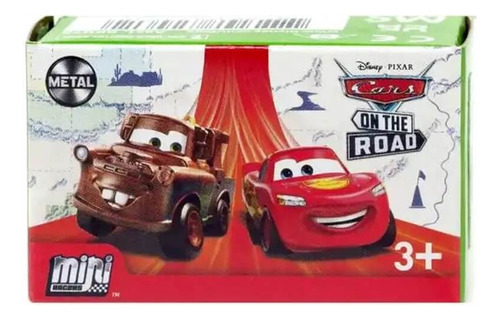 Mini Racers On The Road Vehículo Cars Disney Mattel Carritos