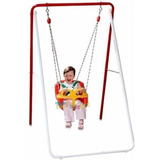 Columpio Rotoys 2021 Con Hamaca Infantil Color Rojo