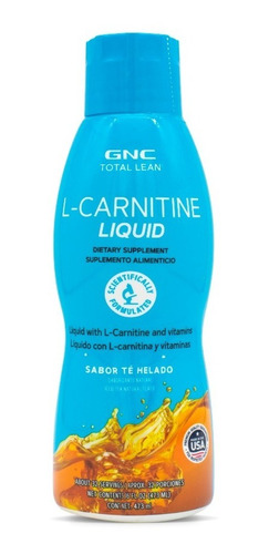 Gnc Total Lean L-carnitina Líquida -té Helado