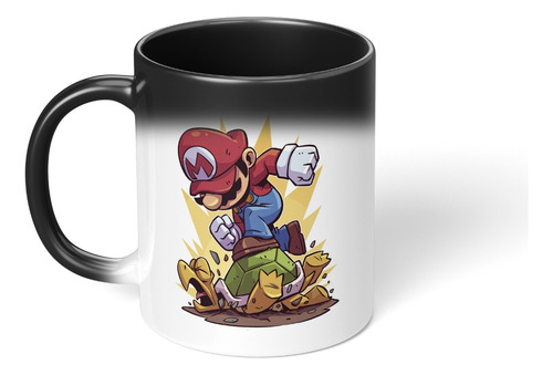 Taza Magica Cambia Color Super Mario Bross