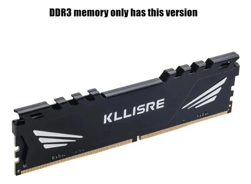 Memória Ddr3 Kllisre 8gb/1600mhz Pc3-12800u - P/ Intel E Amd