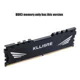 Memória Ddr3 Kllisre 8gb/1600mhz Pc3-12800u - P/ Intel E Amd