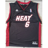 Jersey Miami Heat Nba adidas 2012 Lebron James S