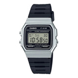 Reloj Casio Clasico Digital Negro/plata Original Unisex