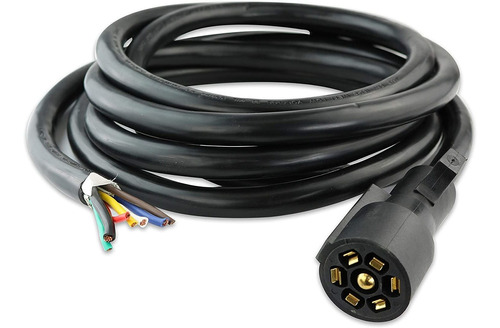 Ocio Cordones Heavy Duty 7 way Plug Inline Cable De Remolque