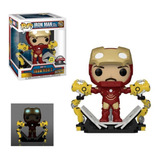 Funko Pop Iron Man With Gantry Edicion Especial Deluxe 905