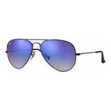 Lentes Ray Ban Aviator Flash Gradient Rb3025 002/4o Original