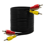 Cable Fussion 3 Rca A 3 Rca Para Audio Y Video 3.5 Metros 
