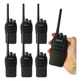 7x Rádio Comunicador Intelbras Rc 3002 G2 Uhf C/ Fone+brinde
