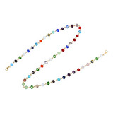 Cadena Para Lentes - Exceart 2pcs Beaded Eyeglass Chain Sung