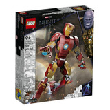 Lego Marvel Iron Man Infinity Saga Armadura Reactor 383pzs Cantidad De Piezas 381