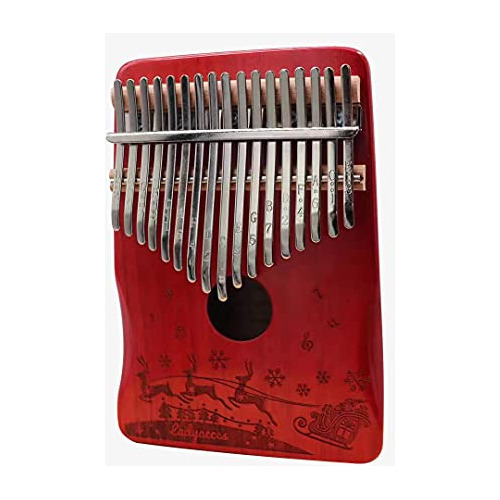 Kalimba Thumb Piano 17 Teclas Mbira Portátil Instrumen...