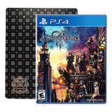  Kingdom Hearts Iii Com Steelbook - Midia Fisica Ps4 Usado