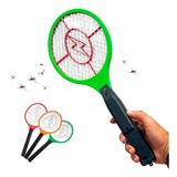 Paleta Raqueta Mata Moscas Mosquitos Electrica A Pila