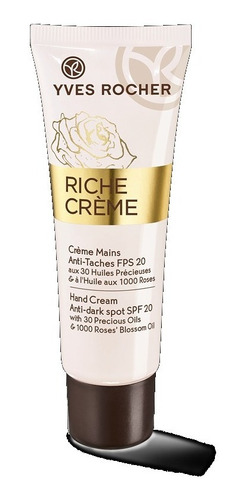 Crema De Manos Anti Manchas Regenerador Yves Rocher