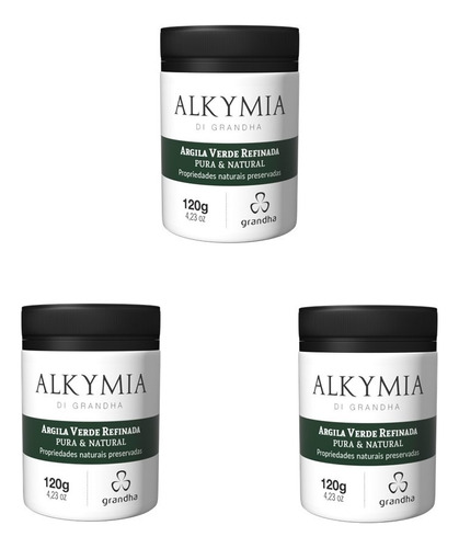 Grandha Alkymia Argila Verde Micro Refinada 120 G