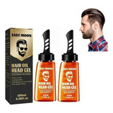 2×gel Fijador De Cabello Con Peine De Inmersión Men Care St