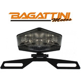 Farol Trasero Led C/ Giros Y Porta Patente Bagattini Motos