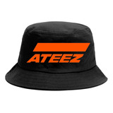 Gorro Bucket Hat Ateez Logo Kpop Estampado