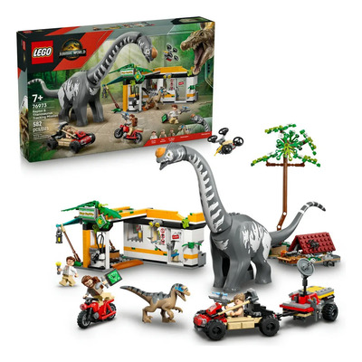 Lego® Jurassic World Misión: Raptor Y Titanosaurus 76973 582 Raptor Y Titanosaurus | Meses sin interés