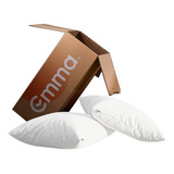 Almohada Emma Essential Pack De 2 | 70x40 | Suave Y Lavable Color Blanco