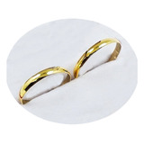 Alianzas Oro 18k 2 Gramos El Par Anillo Casamiento 