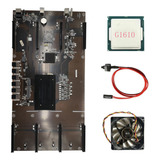 Placa Base Minera Eth80 B75 Bct+cpu G1610+ventilador De Refr