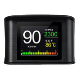 Advertencia De Velocidad De Temperatura Digital Obd2 P10 Hud