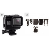 Kit Gopro Acessórios Capacete Caixa Estanque Hero 5 6 7 Ação