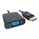 Cabo Display Port (macho) Para Vga (femea)