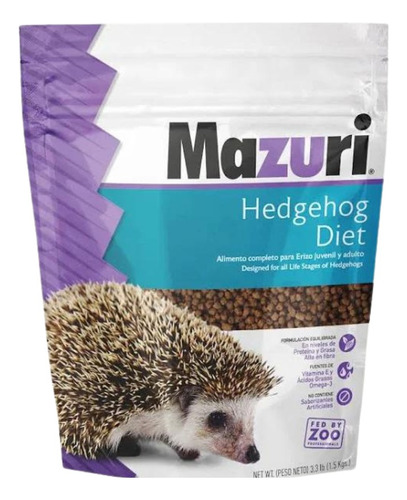 Mazuri Erizo De Tierra 1,5kg