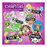 Pack Plantillas Para Sublimación Placas Collar Mascotas