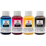 Tinta Sublimatica Para Uso Epson Refil 100ml Kit 04 Cores 