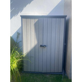 Mueble De Guardado Exterior Keter Gris 1,85x1,35x0,75