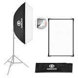 Softbox Iluminação Universal 90x90 Cm Greika Difusor Novo