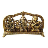 Charmy Artesanias De Metal De Oro Blanco Laxmi Ganesh Saras