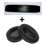 Kit Headband  Almofadas Para Kingston Hyperx Cloud 2 E Core