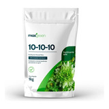  Adubo Maxgreen 10 10 10 Fertilizante Mineral Misto