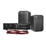 Kit Som Ambiente 200w Musical Ambience 2000 Preto Hayonik