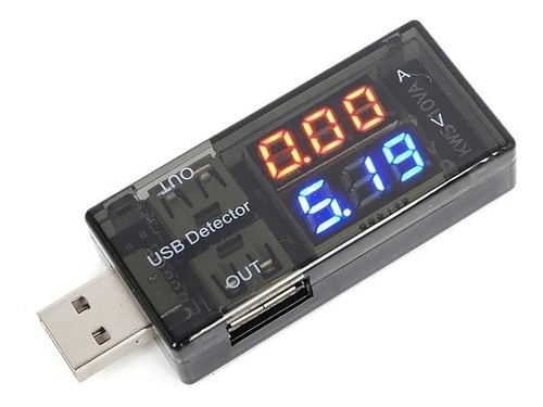 Tester Voltimetro Amperimetro Analizador Carga Usb Kws-10va