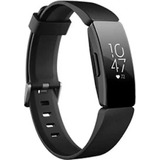 Smart Watch Fitbit Inspire Hr Negro + Correa Clásica Blanca