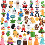 Kit 48 Figuras Super Mario Bros Coleccionables 