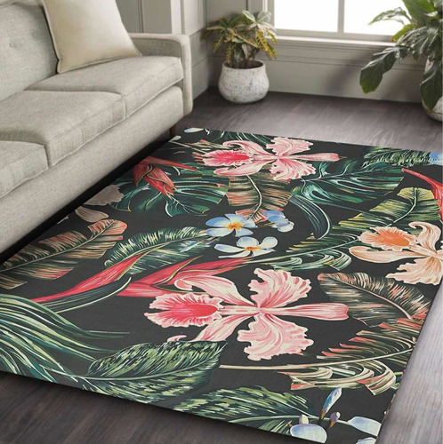 Alfombra Moderna Living Flor Vintage 150x200cm Kreatex