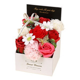 Hermosas Rosas Perfumadas Florales, Jabón De Baño Con Rosa