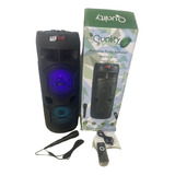 Cabina Sonido Recargable Bluetooth 7000w Micrófono/control