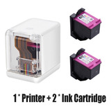 Impresora Portátil Mobile Color Mini Portátil De Inyección D
